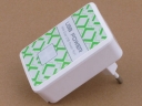 USB Power Adapter with EU European Travel Plug